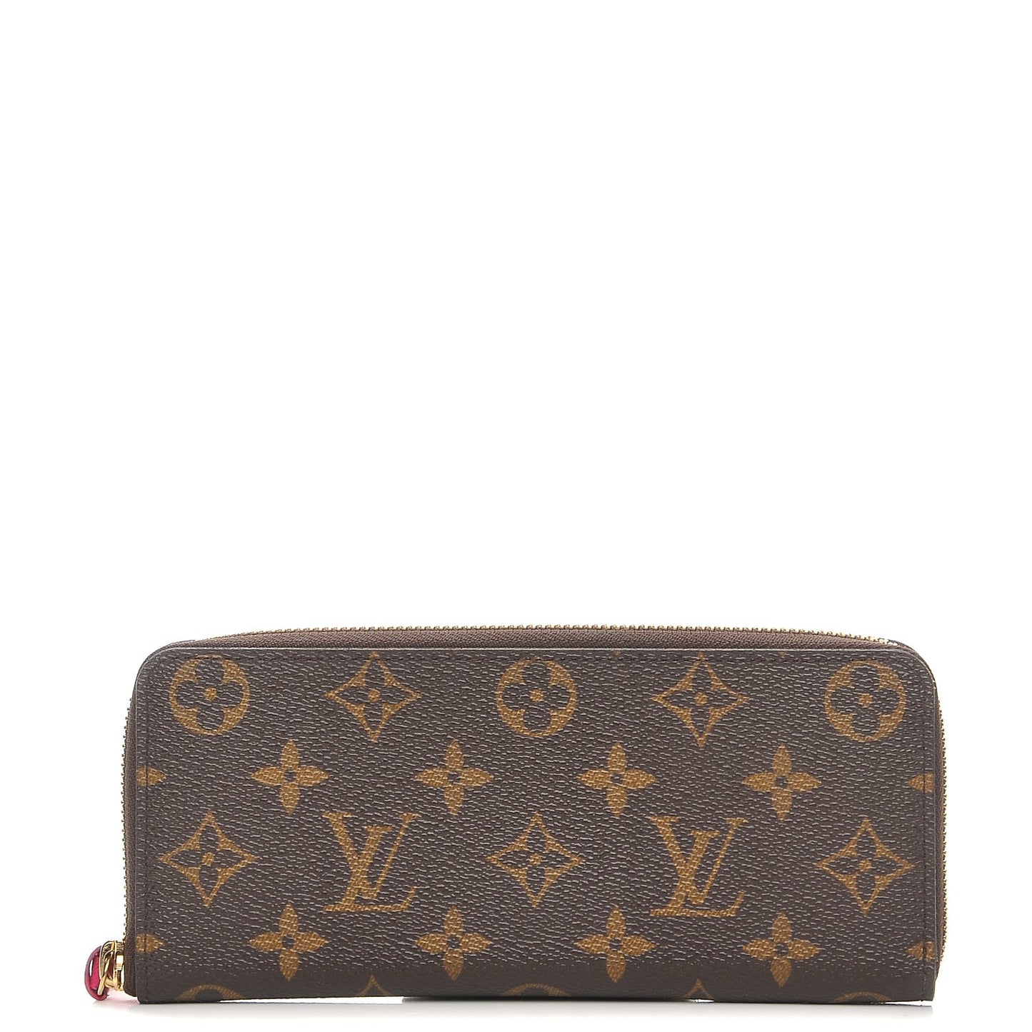 Monogram Clemence Wallet Hot Pink