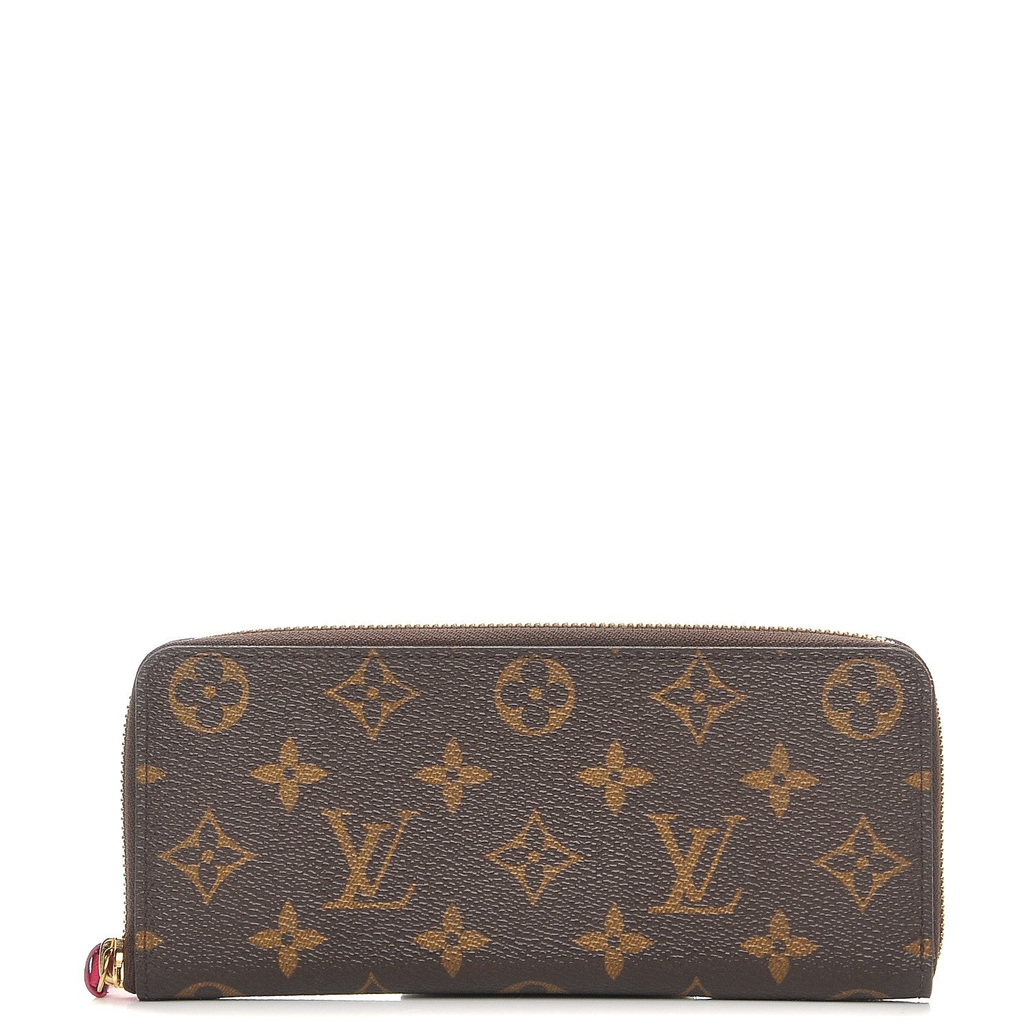 Louis Vuitton Monogram Clemence Wallet Hot Pink 1 of 8