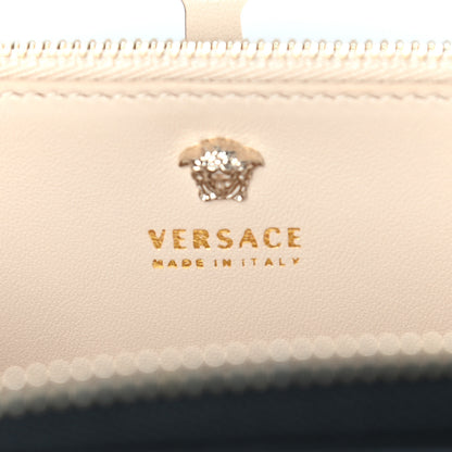 Versace Patent Palazzo Medusa Zip Around Wallet Black 5 of 5