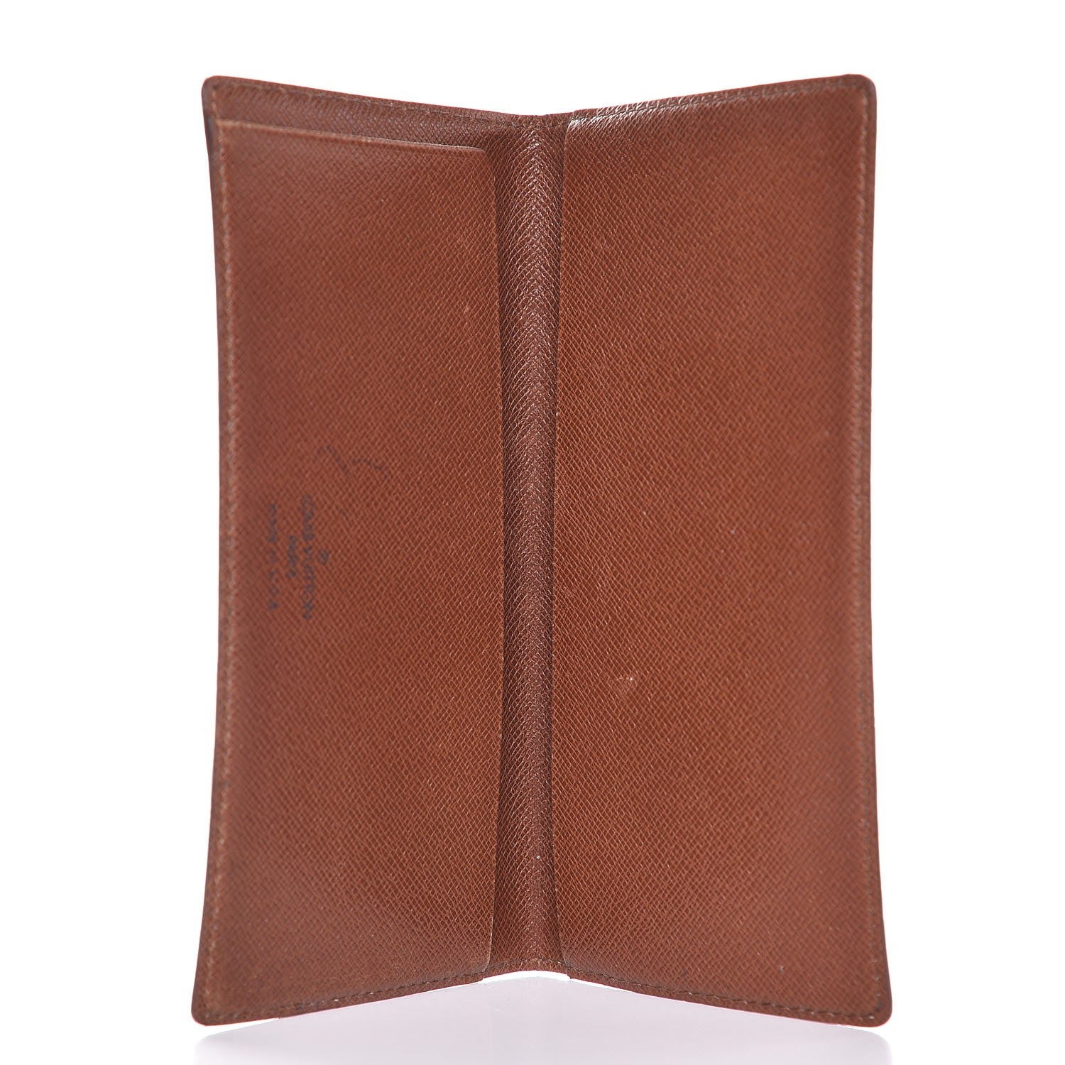 Louis Vuitton Monogram Simple Checkbook Holder Wallet 5 of 8