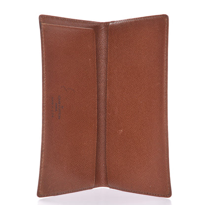 Louis Vuitton Monogram Simple Checkbook Holder Wallet 5 of 8