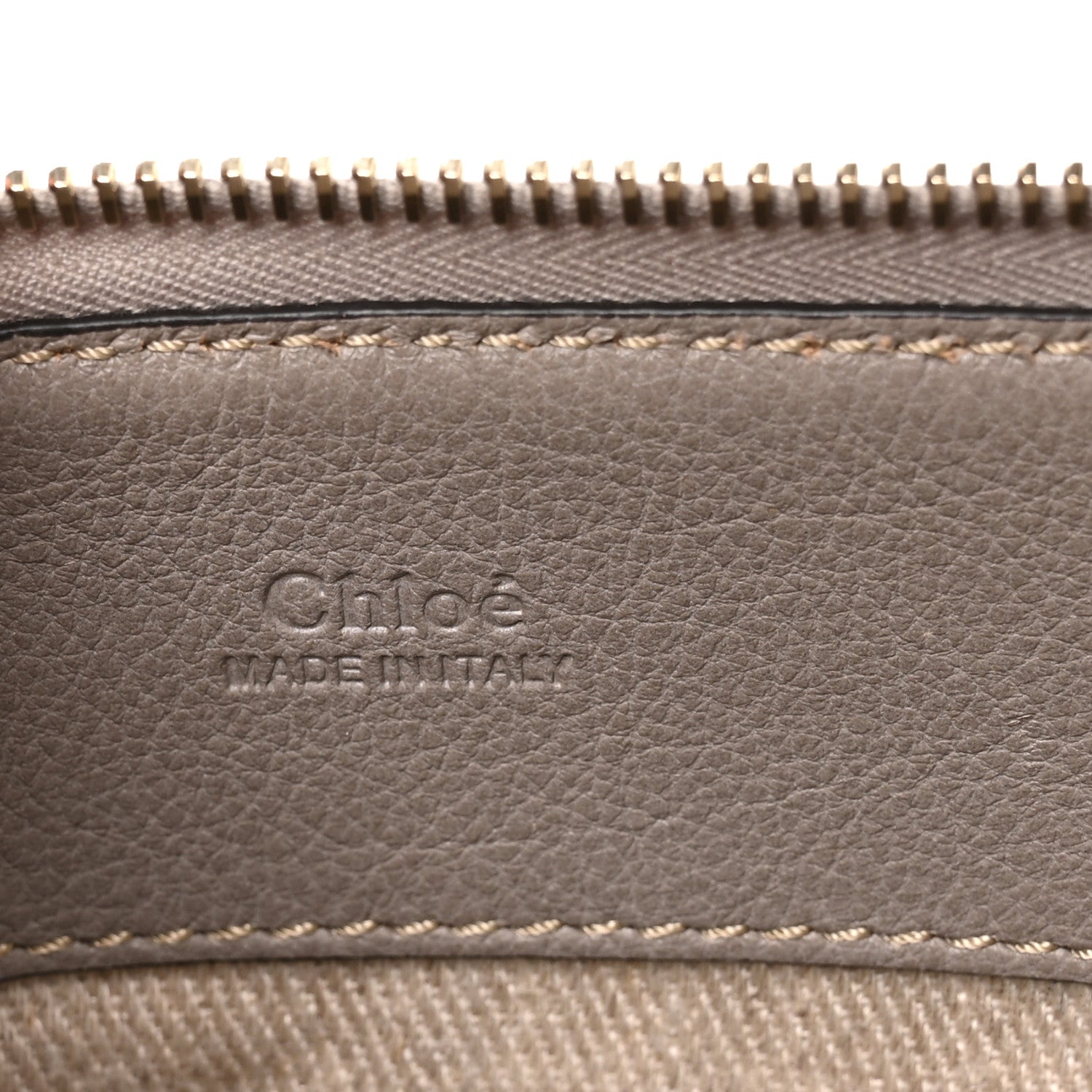 Chloe Buffalo Mini Edith Bag Cashmere Grey 6 of 10