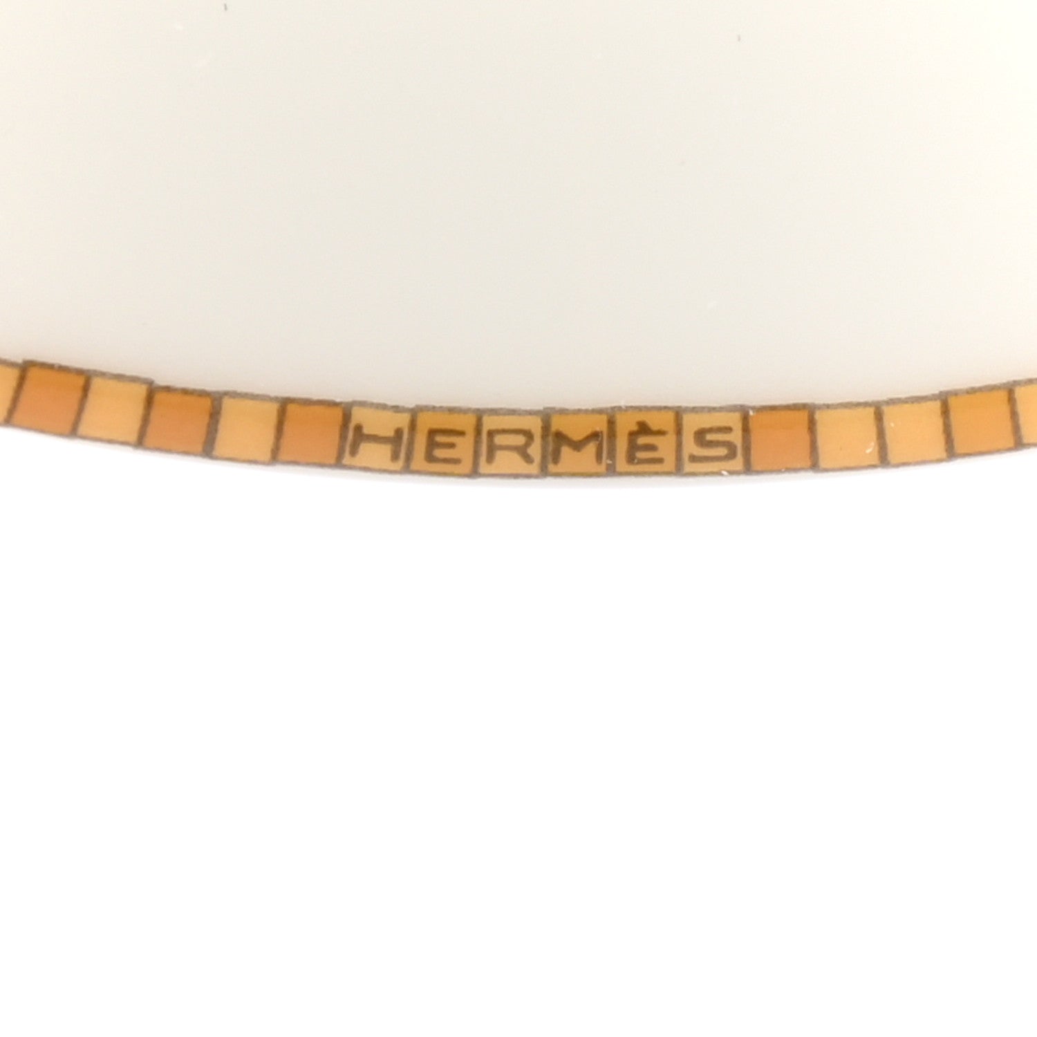 Hermes Porcelain Mosaique au 24 Soy Dish Set of 2 5 of 6