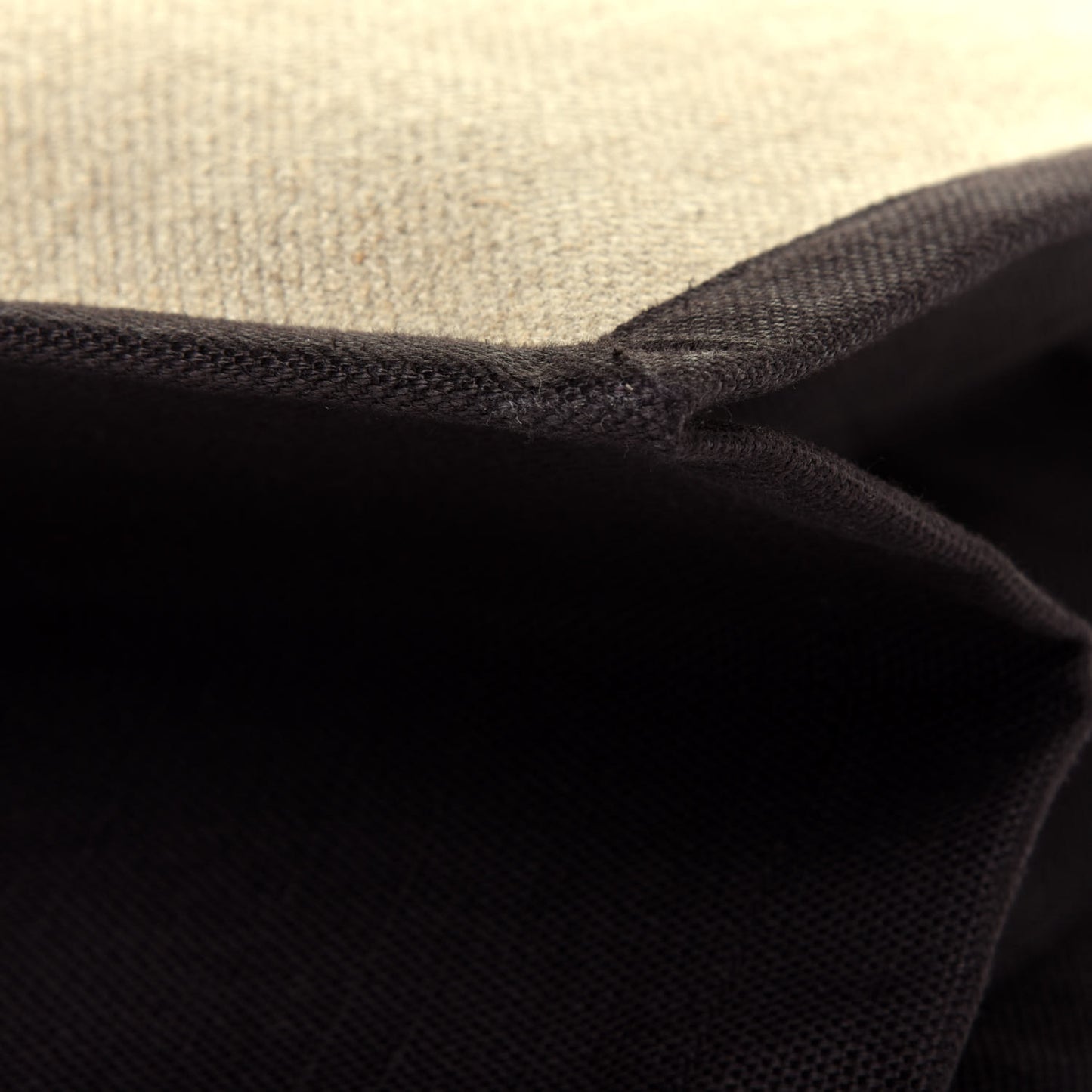 Linen Calfskin Rive Gauche Tote Natural