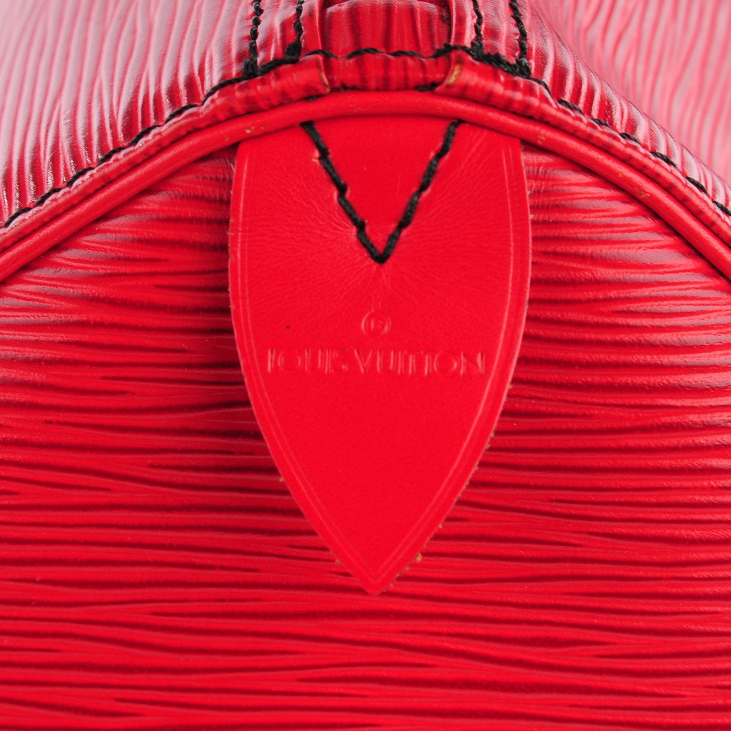 Louis Vuitton Epi Speedy 35 Rouge 7 of 7