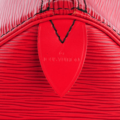 Louis Vuitton Epi Speedy 35 Rouge 7 of 7