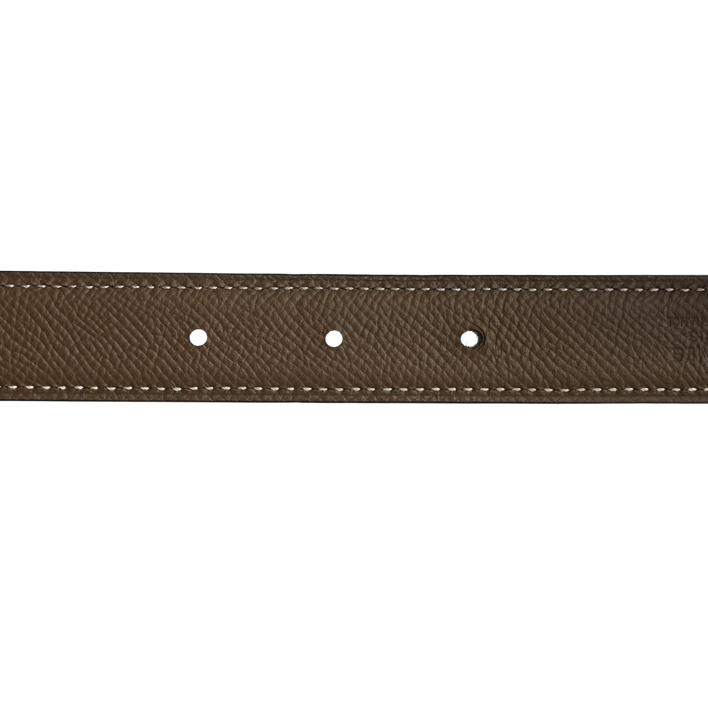 Swift Epsom 24mm Mini Martelee Constance Belt 70 Etoupe Black