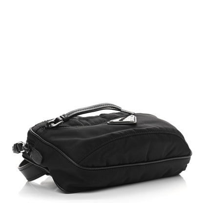 Prada Tessuto Nylon Saffiano Belt Bag Black 4 of 11