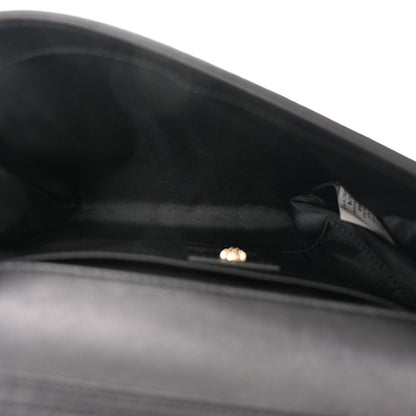 Versace Vitello Palazzo Medusa Evening Clutch Bag Black 5 of 12