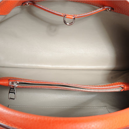 Louis Vuitton Taurillon Capucines MM Clementine 6 of 8