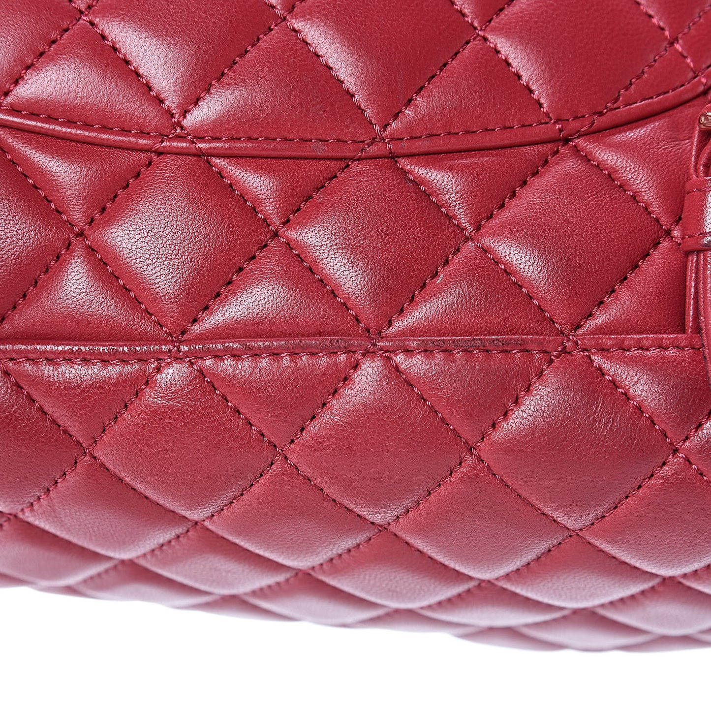 Lambskin Quilted Small Urban Spirit Backpack Dark Pink