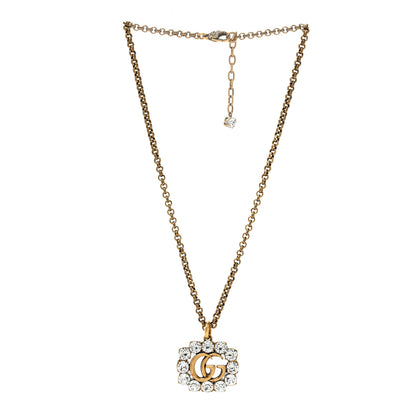 Gucci Pearl Marmont Necklace Aged Gold Cream 2 of 5
