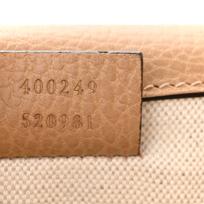 Gucci Dollar Calfskin Crystal Small Dionysus Shoulder Bag Natural Tan Black Diamond 7 of 10