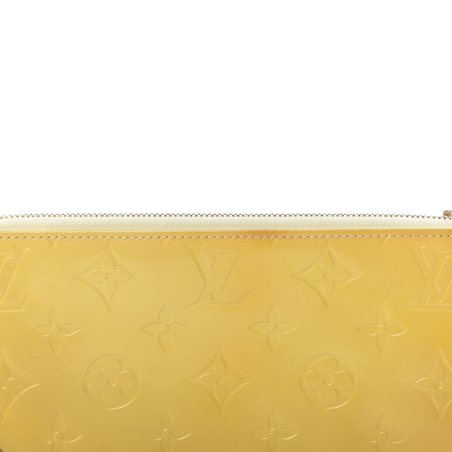 Louis Vuitton Vernis Lexington Pochette Yellow 12 of 12