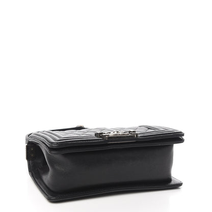 Chanel Calfskin Quilted Small Boy Flap Black 3 of 10