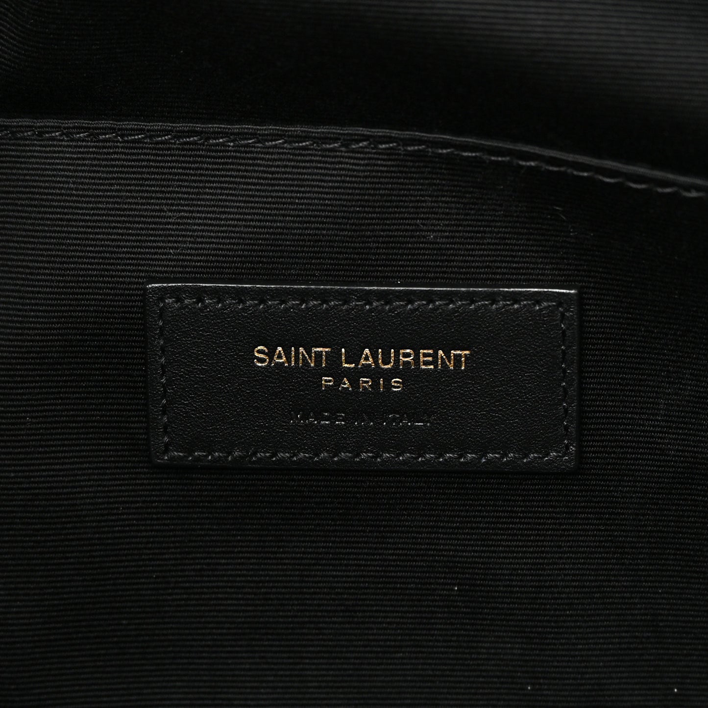 Grain De Poudre Monogram Belt Bag Black