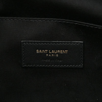Saint Laurent Grain De Poudre Monogram Belt Bag Black 6 of 12
