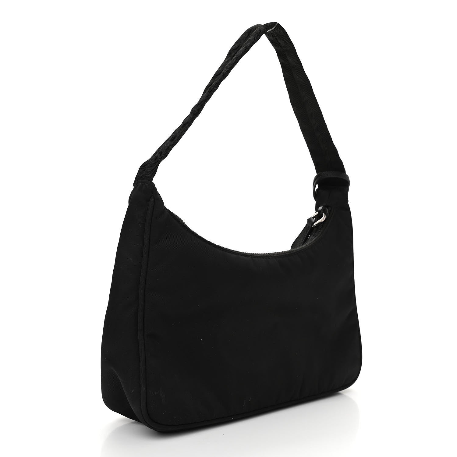 Prada Tessuto Nylon Mini Re-Edition 2000 Bag Black 3 of 9