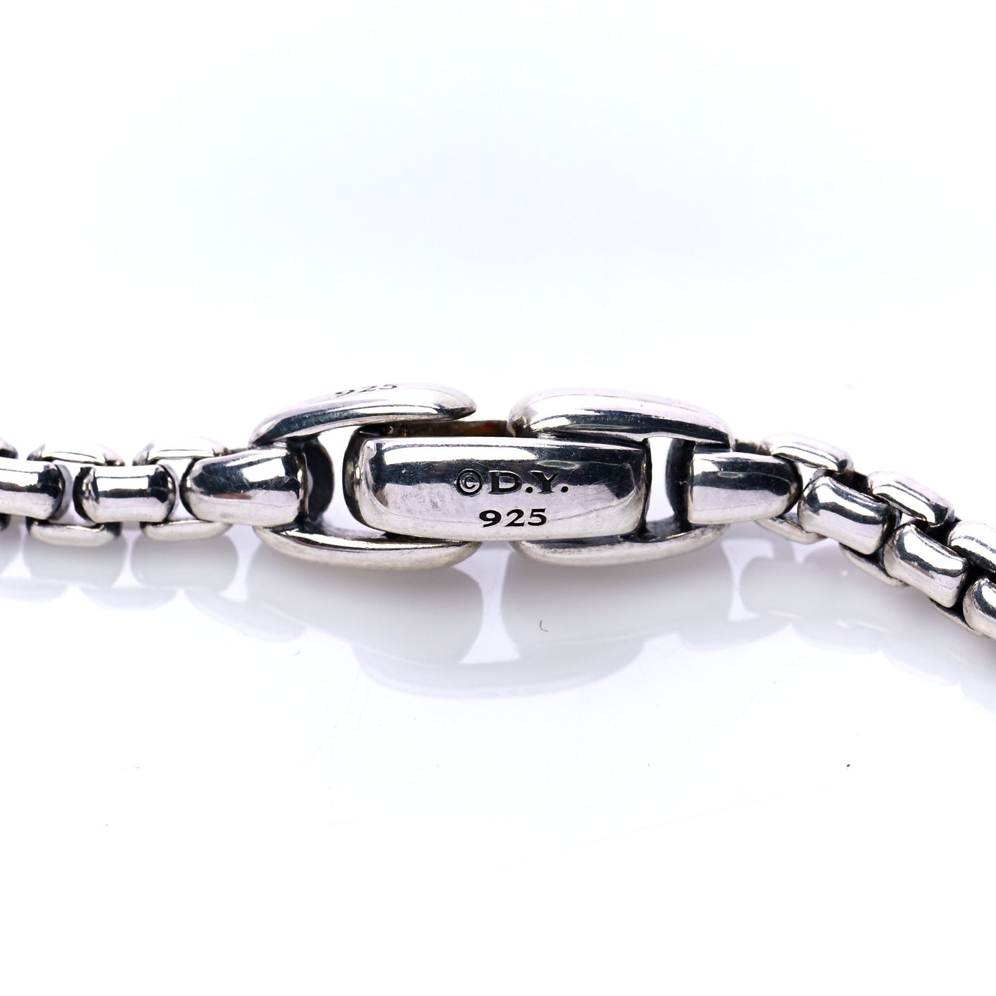 Sterling Silver Amulet Vehicle Box Chain Necklace