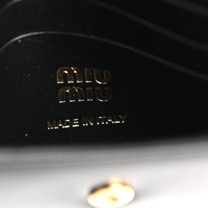 Miu Miu Nappa Wallet On Strap Black Baltic 6 of 10