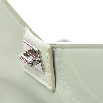 Givenchy Calfskin Bow Cut Chain Wallet Aqua Green 9 of 10