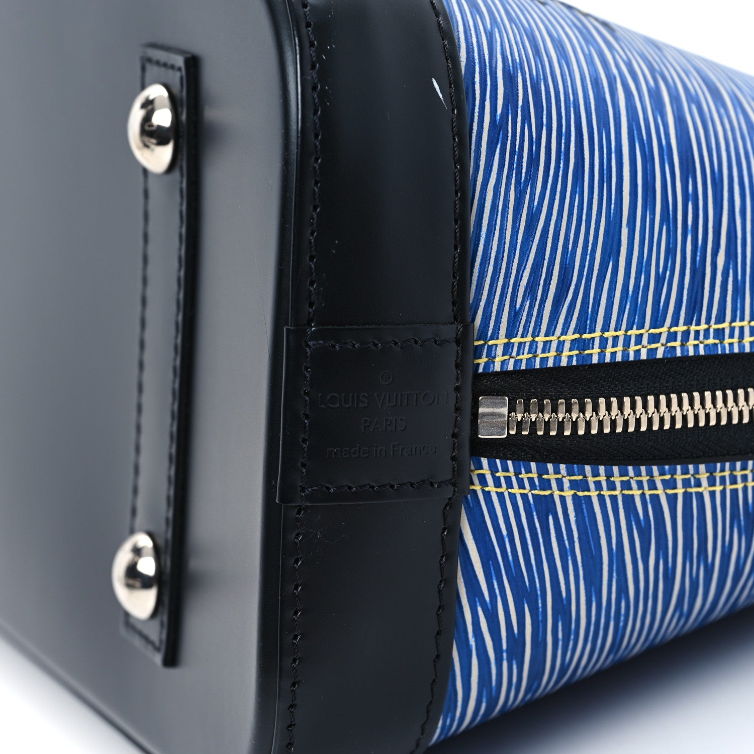 Louis Vuitton Epi Alma PM Denim Light 6 of 10