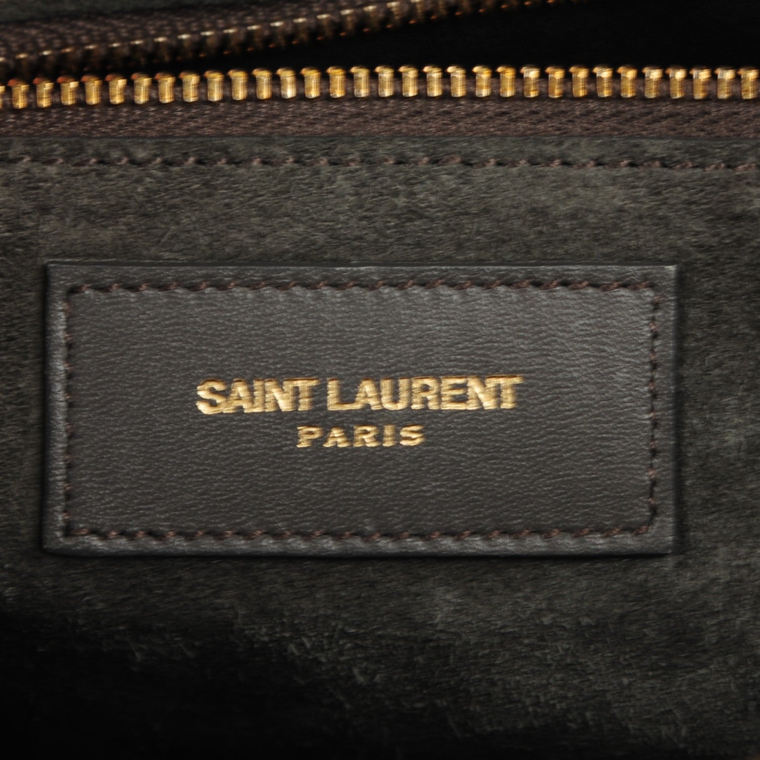 Saint Laurent Calfskin Classic Duffle 6 Earth 8 of 11