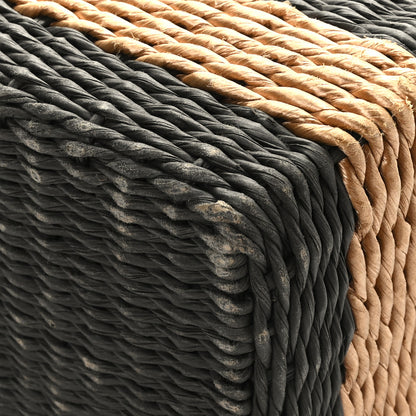 Chanel Rattan Picnic Tote Grey 10 of 13