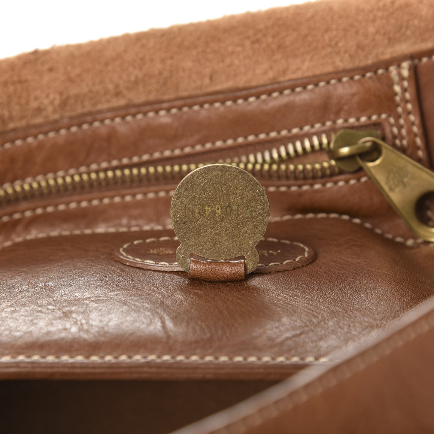 Natural Leather Bayswater Oak