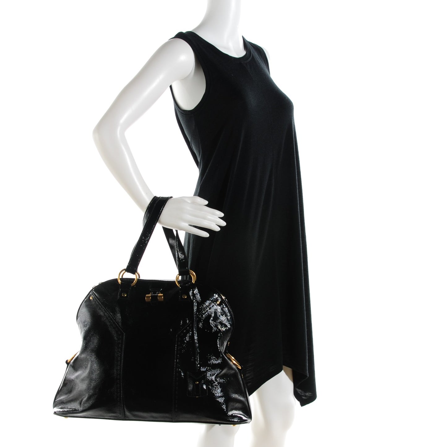 Patent Oversized Muse Black