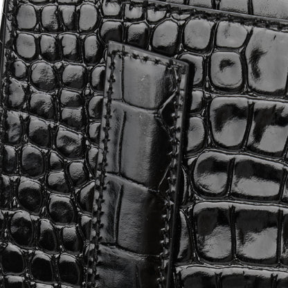 Givenchy Calfskin Crocodile Embossed Small Antigona Black 12 of 12