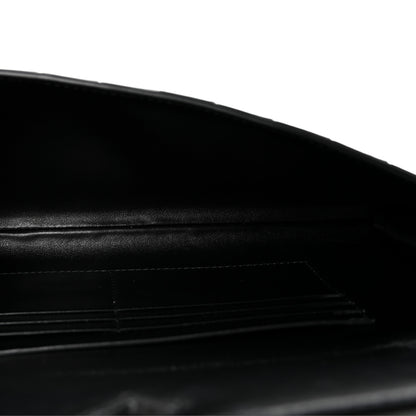 Bottega Veneta Nappa Intrecciato Long Andiamo Top Handle Clutch Black 5 of 6