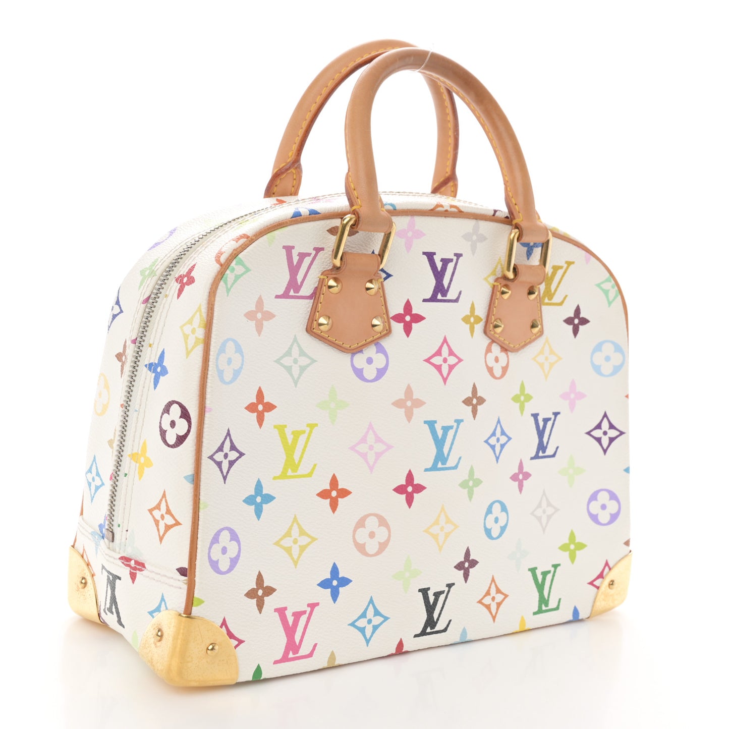 Monogram Multicolor Trouville White