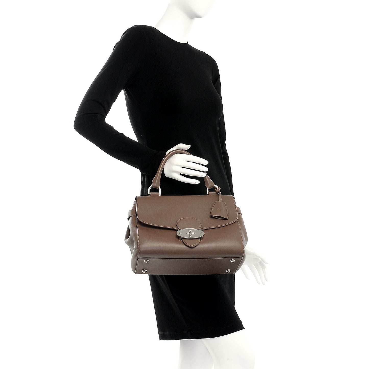 Polished Calfskin Primrose Brown