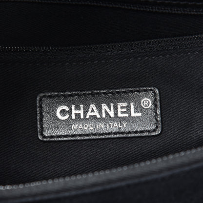 Chanel Caviar Quilted Medium Coco Handle Flap So Black 6 of 10