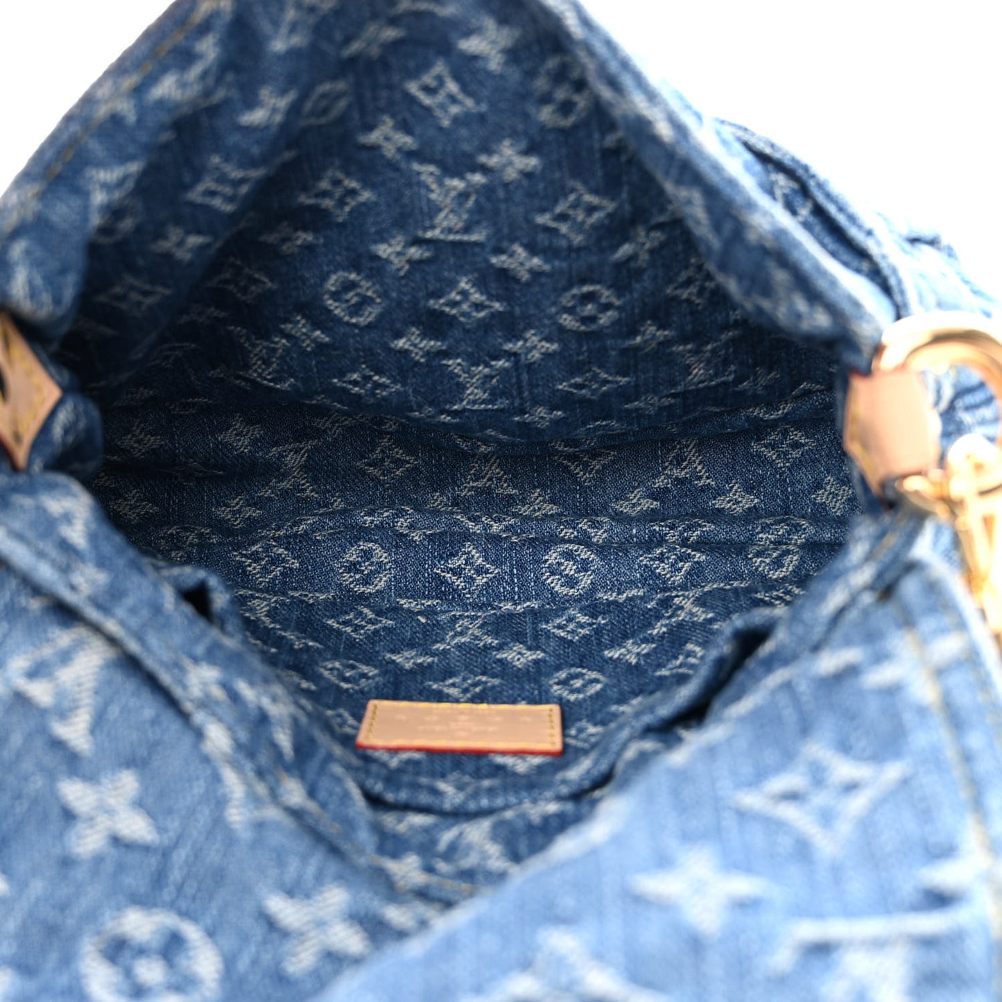 Monogram Denim Sunset Blue