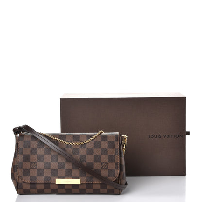 Louis Vuitton Damier Ebene Favorite MM 8 of 8