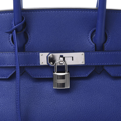 Hermes Taurillon Novillo Birkin 30 Bleu Electrique 10 of 10