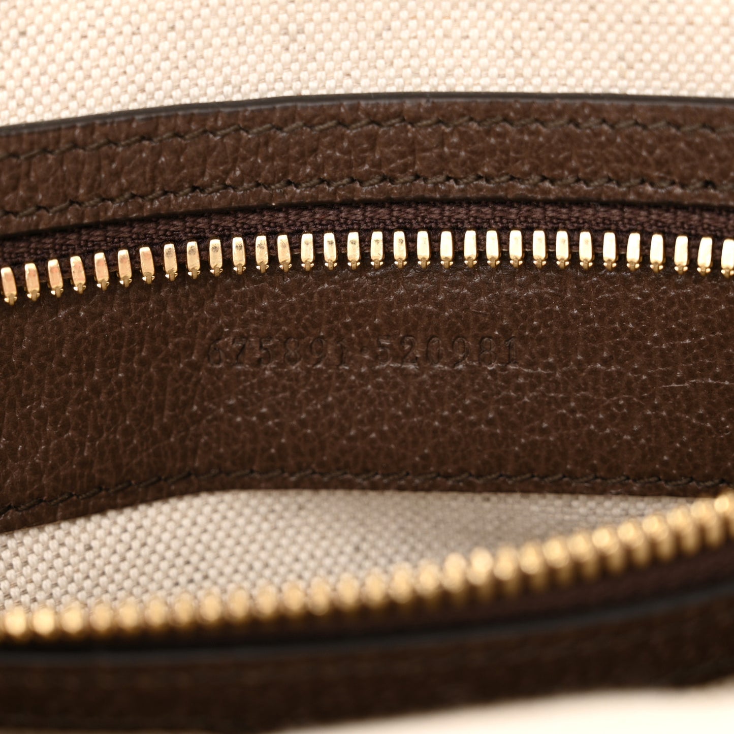 Monogram Jumbo GG Textured Dollar Calfskin Web Messenger Shoulder Bag Camel Ebony New Acero