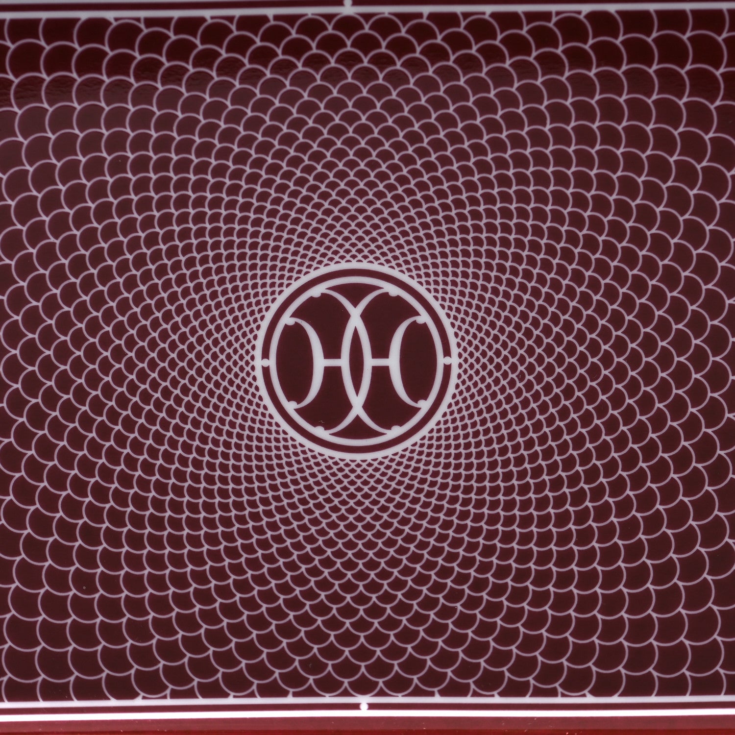 Hermes Porcelain H Deco Change Tray Rouge 2 of 4
