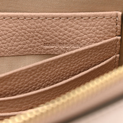 Chloe Grained Calfskin Joe Clutch Cement Pink 7 of 9