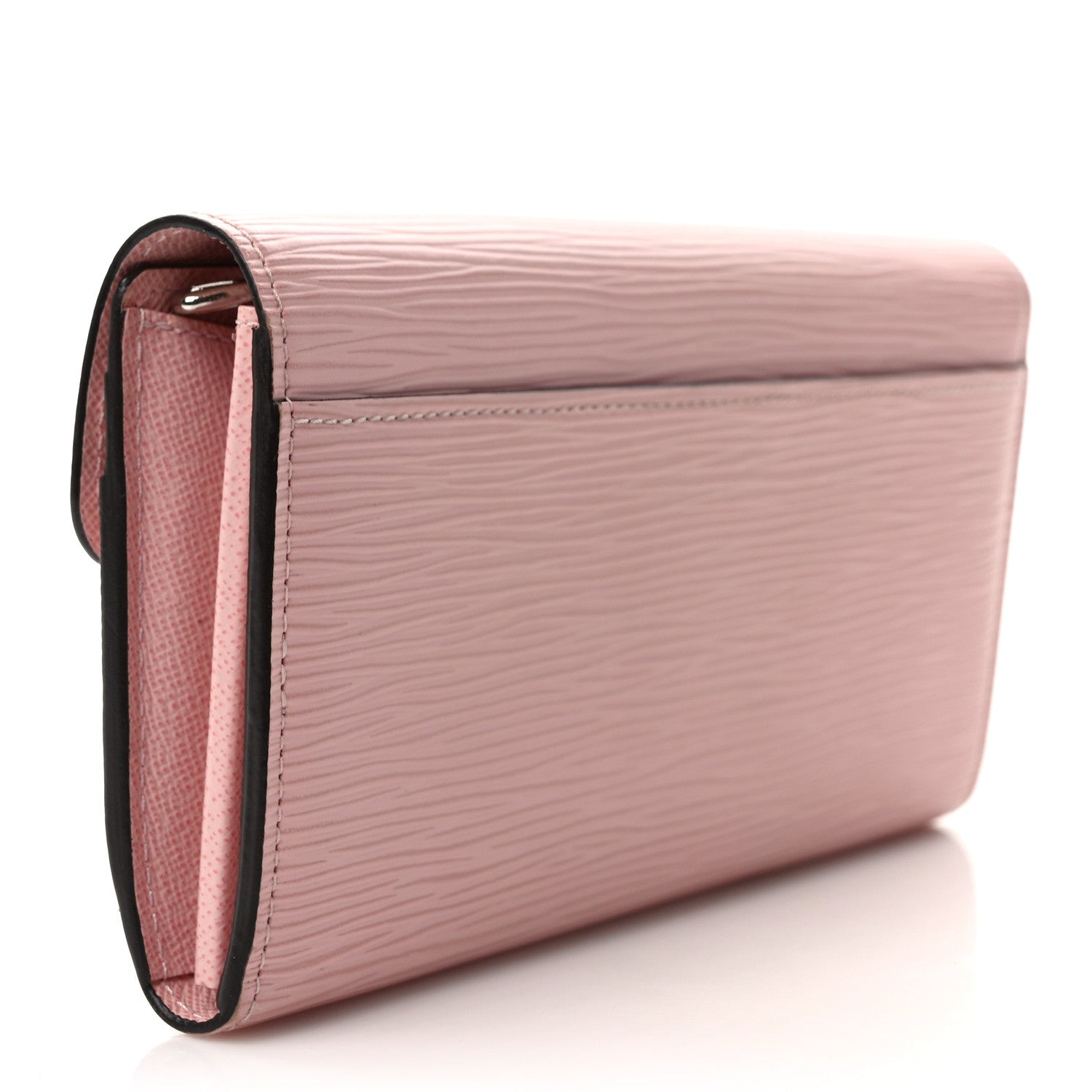 Louis Vuitton Epi Sarah Wallet NM Rose Ballerine 3 of 7