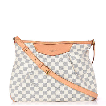 Louis Vuitton Damier Azur Siracusa MM 1 of 8