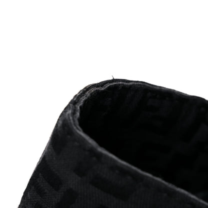 Fendi Zucchino Vitello Shoulder Bag Black 17 of 21