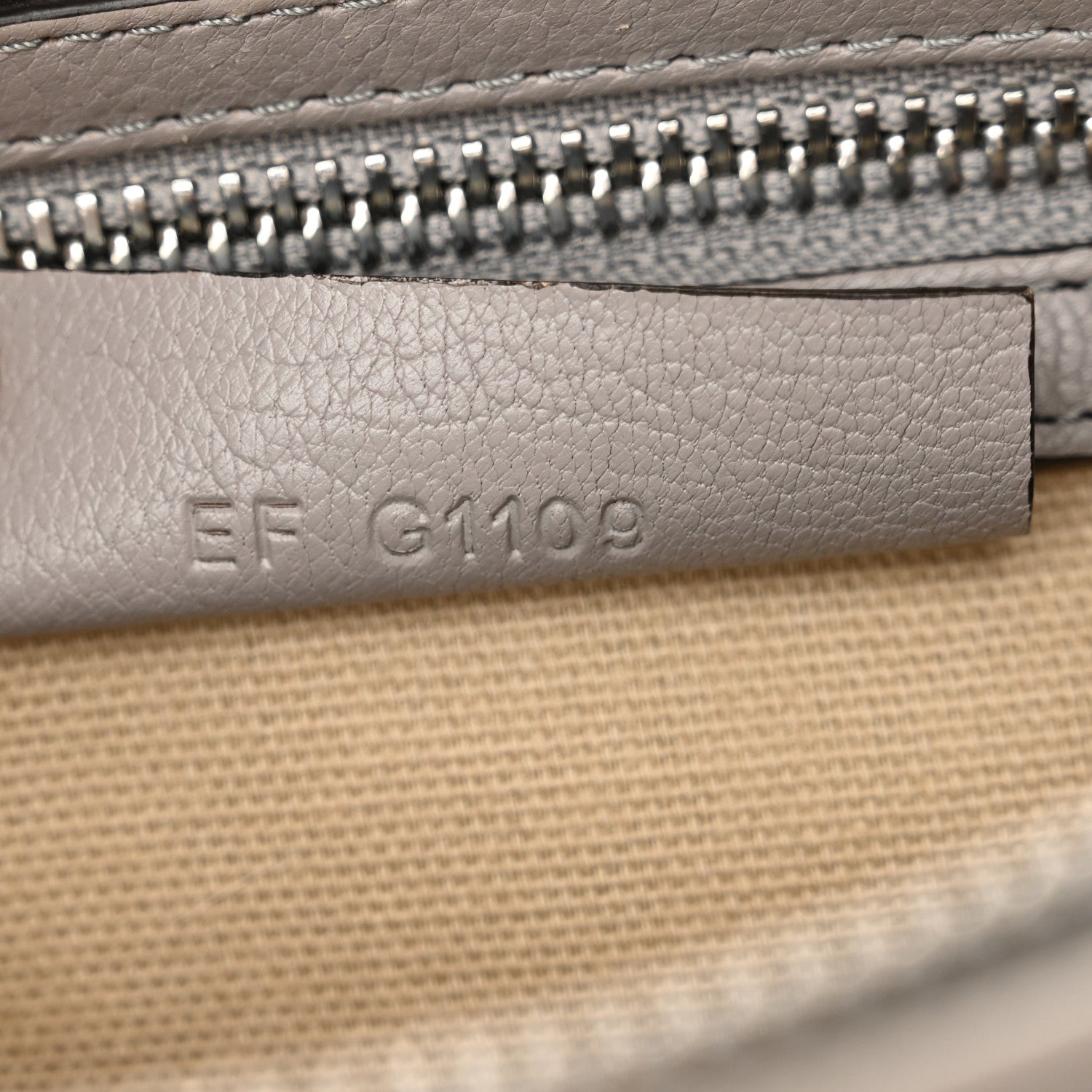 Givenchy Grained Calfskin Mini Pandora Heather Grey 7 of 13