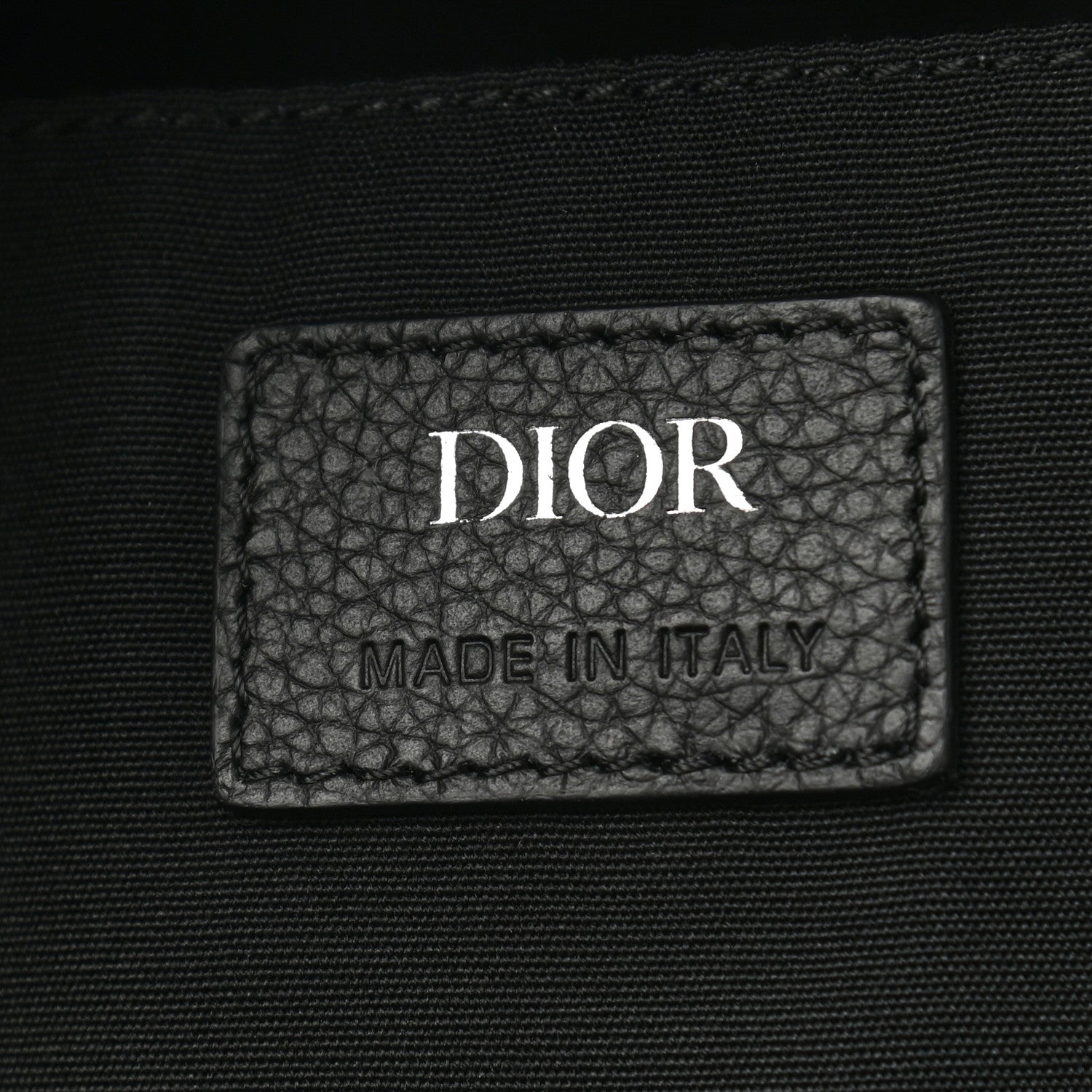 Christian Dior Oblique Calfskin Rider Backpack Beige Black 6 of 9