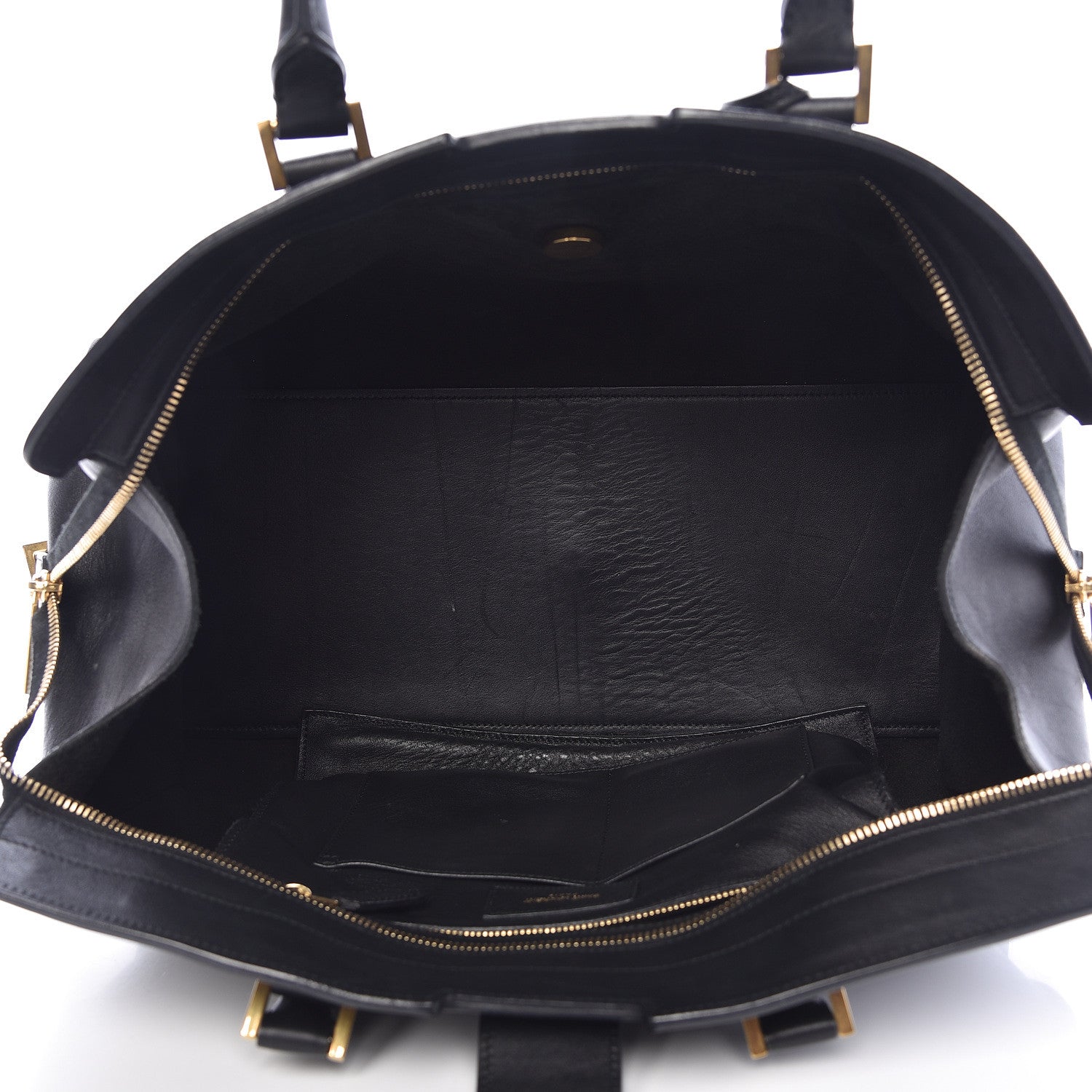 Saint Laurent Calfskin Medium Classic Y Cabas Black 5 of 19