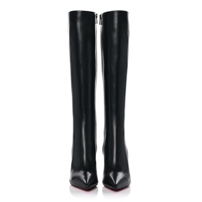 Christian Louboutin Calfskin So Kate Pointed Tall Boots 39.5 Black 2 of 8