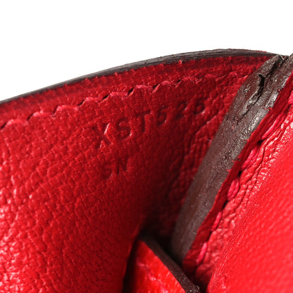 Hermes Epsom BIRKIN 30 Rouge Casaque 7 of 12