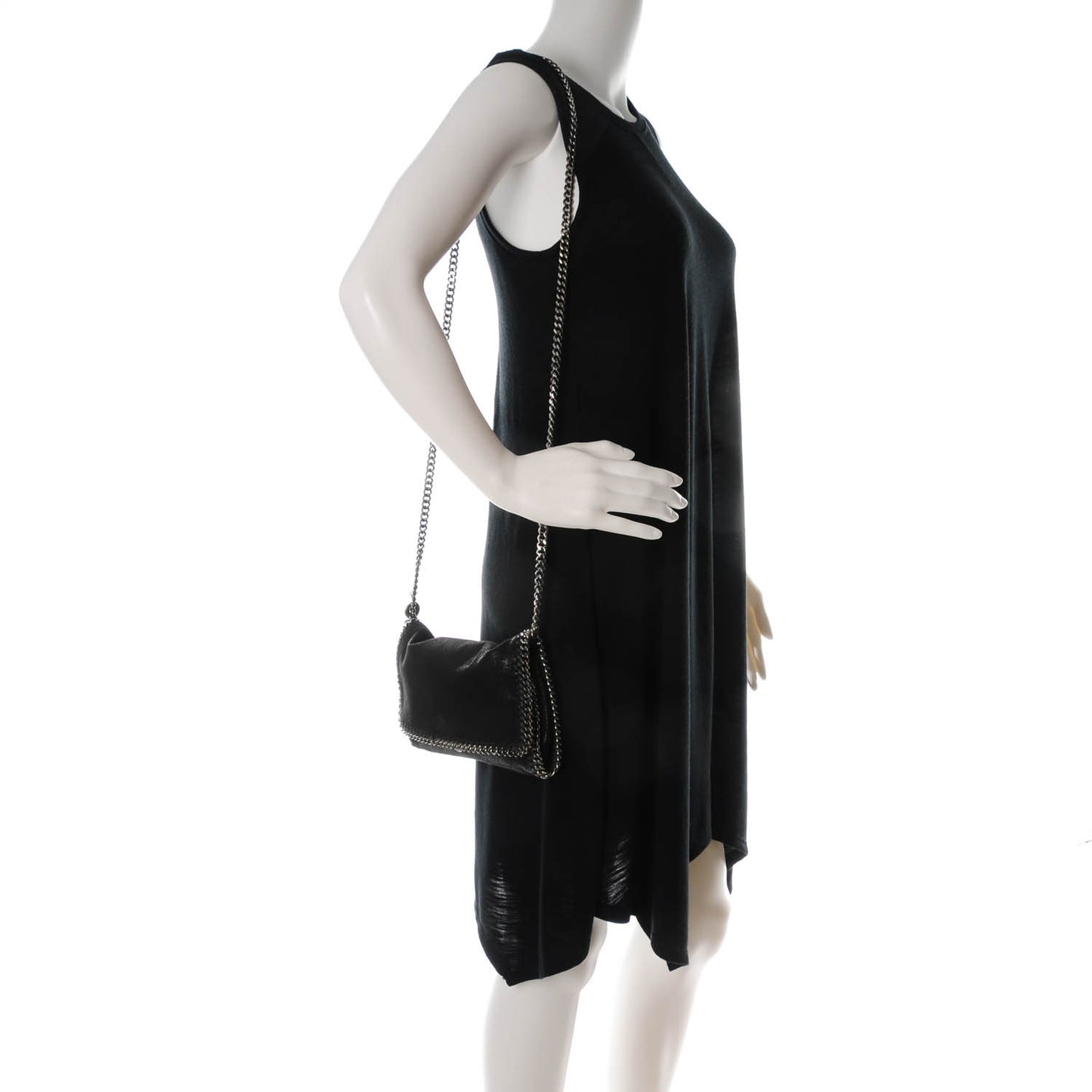 Shaggy Deer Falabella Crossbody Bag Black